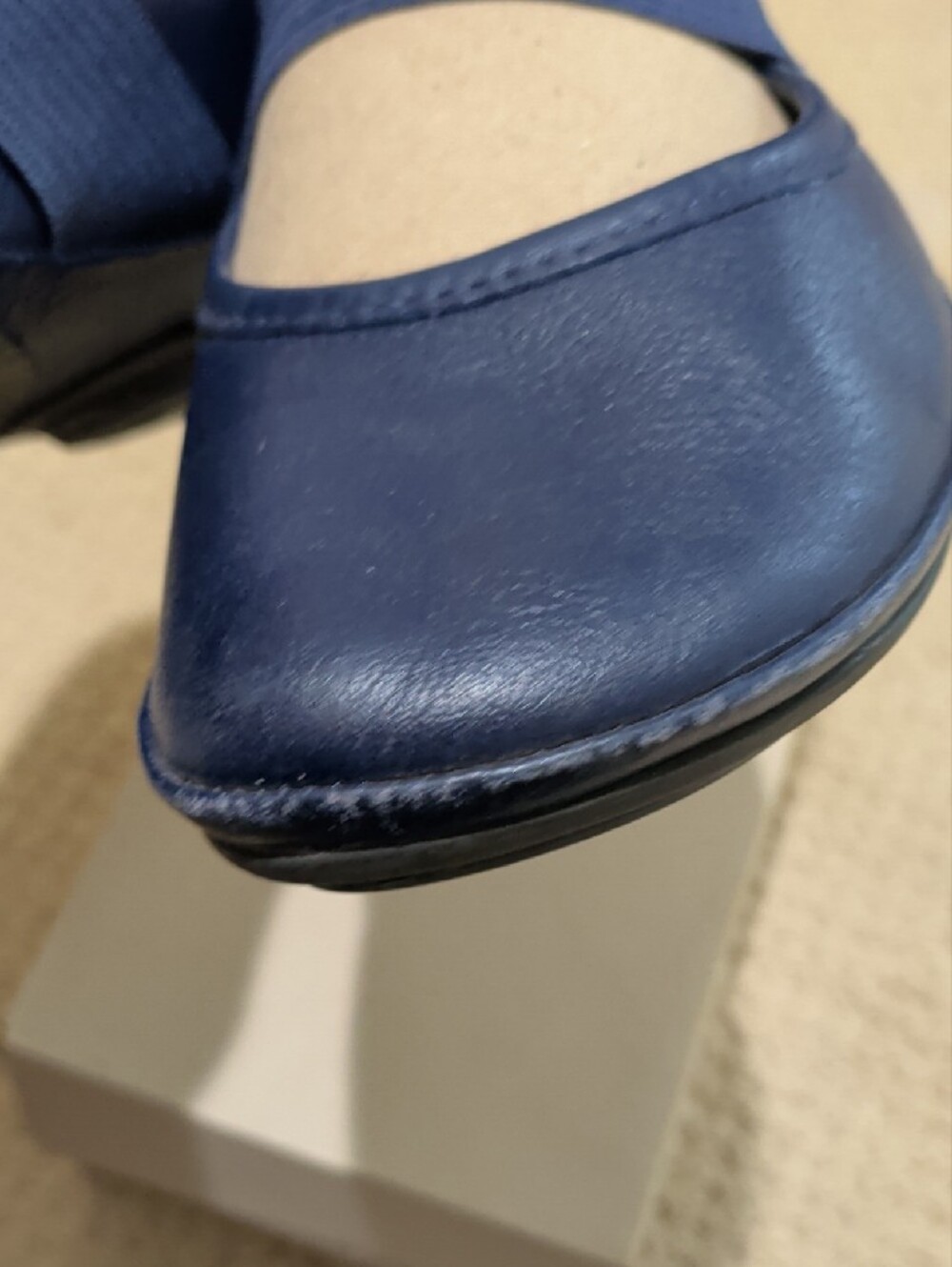Camper Right Nina Elastic-Strap Slip-On Flats - Picture 10 of 10